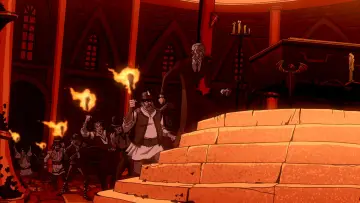 Backdrop to the movie "The Batman vs. Dracula" #252839