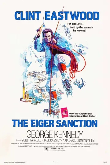 Poster to the movie "The Eiger Sanction" #948055