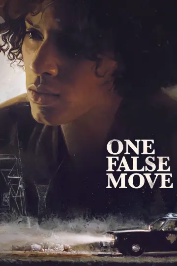 Poster to the movie "One False Move" #1017905