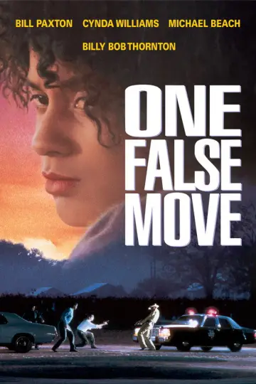 Poster to the movie "One False Move" #1017910