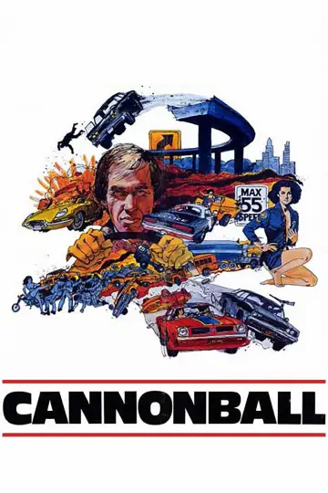 Poster to the movie "Cannonball" #1098490