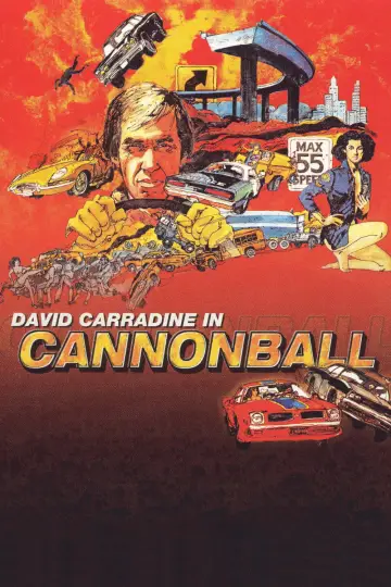 Poster to the movie "Cannonball" #1098492