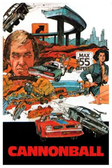 Poster to the movie "Cannonball" #1098495