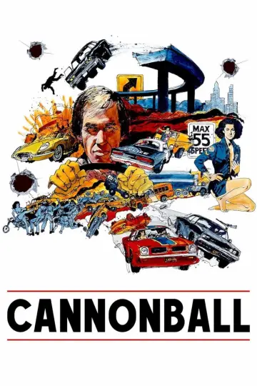 Poster to the movie "Cannonball" #1098496