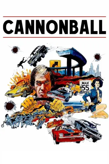 Poster to the movie "Cannonball" #1098497