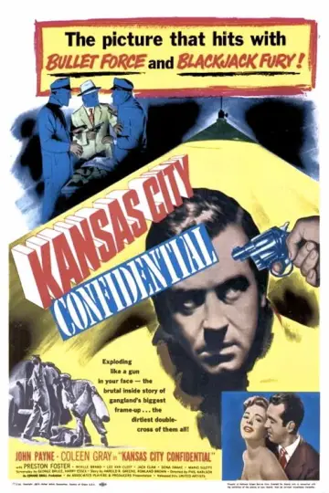 Poster to the movie "Kansas City Confidential" #1089870