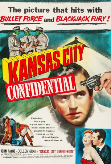 Poster to the movie "Kansas City Confidential" #1203480