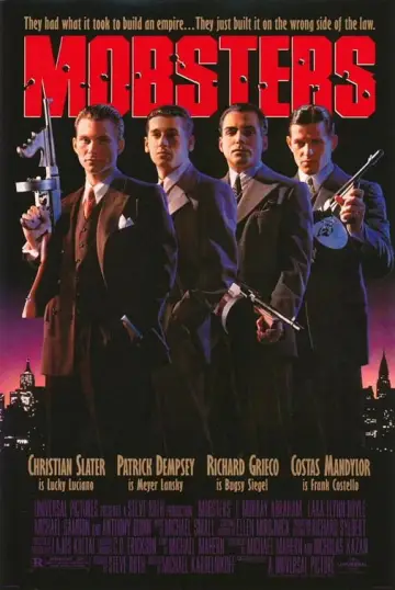 Poster to the movie "Mobsters" #1097290