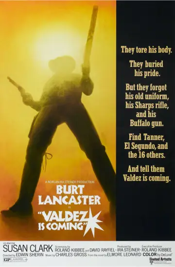 Poster to the movie "Valdez Is Coming" #1093015