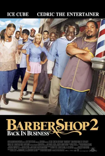 Poster to the movie "Barbershop 2: Back in Business" #1052862