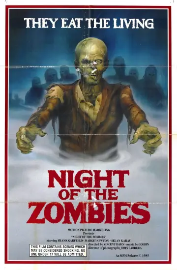 Poster to the movie "Night of the Zombies" #1024844