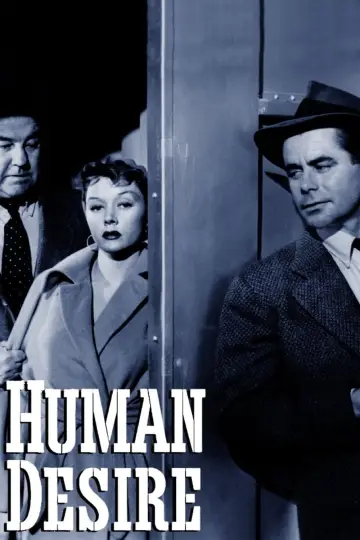 Poster to the movie "Human Desire" #1063772
