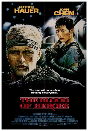 Poster to the movie "The Blood of Heroes" #1043950