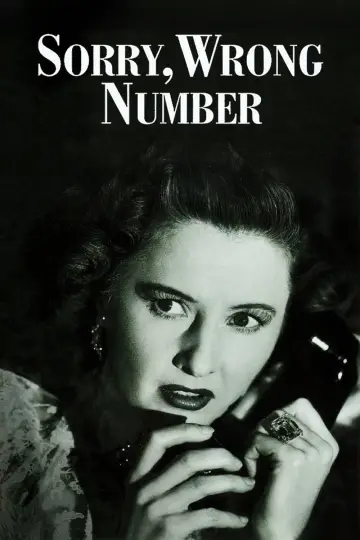 Poster to the movie "Sorry, Wrong Number" #1042292