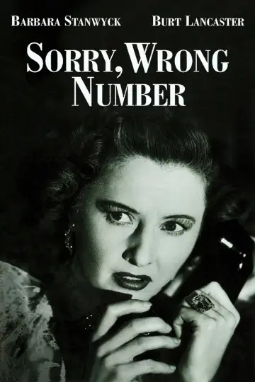 Poster to the movie "Sorry, Wrong Number" #1042295