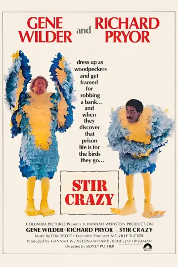 Poster to the movie "Stir Crazy" #1046616