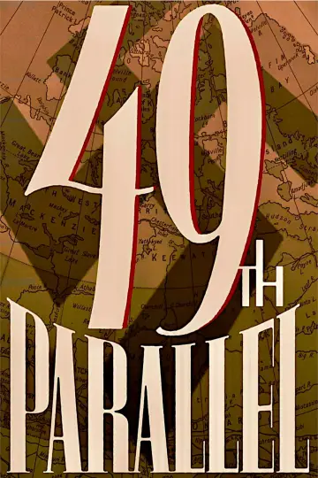 Poster to the movie "49th Parallel" #1115004