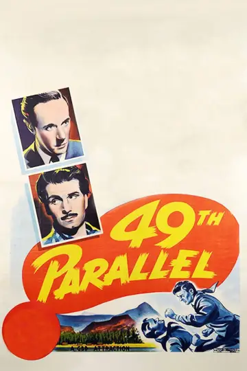 Poster to the movie "49th Parallel" #1115005