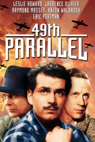 Poster to the movie "49th Parallel" #1115006