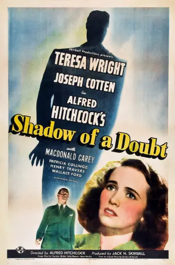 Poster to the movie "Shadow of a Doubt" #139372