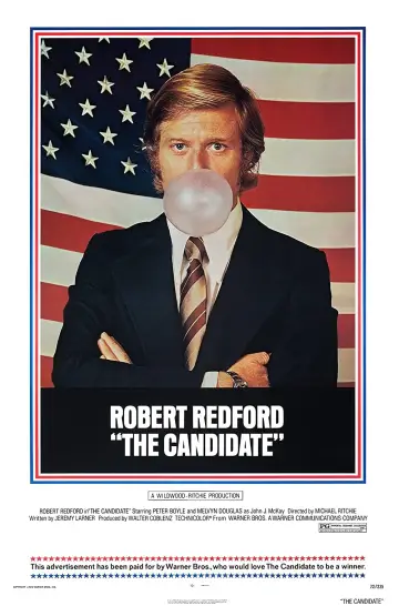 Poster to the movie "The Candidate" #1104603