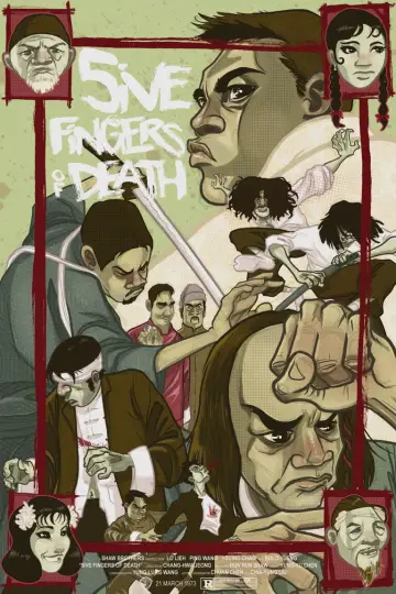 Poster to the movie "Five Fingers of Death" #1057342