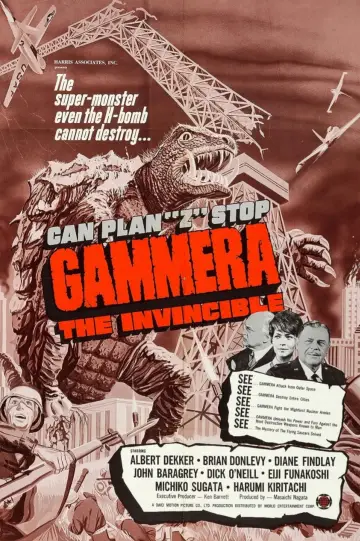 Poster to the movie "Gamera, the Giant Monster" #1087111