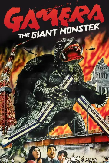 Poster to the movie "Gamera, the Giant Monster" #1087112