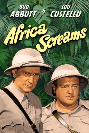 Poster to the movie "Africa Screams" #1051980
