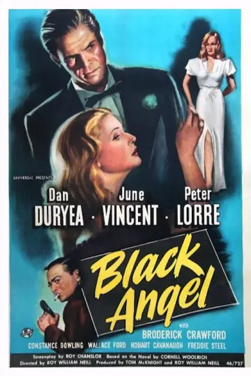 Poster to the movie "Black Angel" #1137277