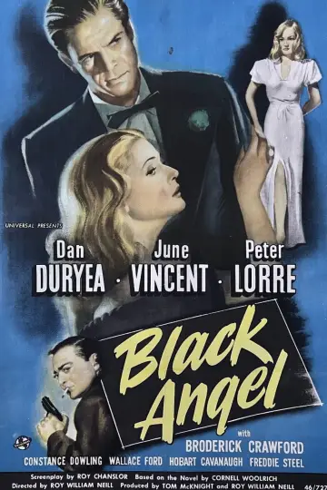 Poster to the movie "Black Angel" #1137286