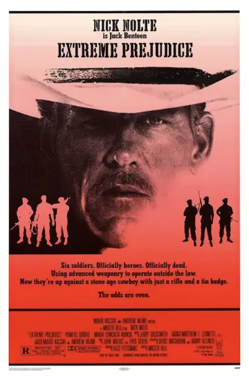 Poster to the movie "Extreme Prejudice" #447488