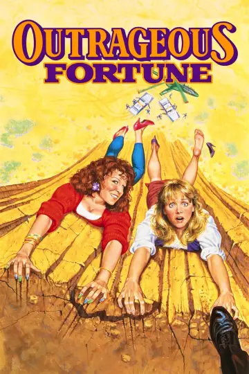 Poster to the movie "Outrageous Fortune" #1131322