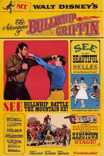 Poster to the movie "The Adventures of Bullwhip Griffin" #1201068