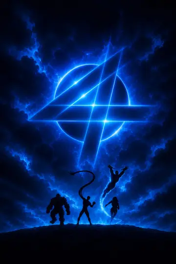Poster to the movie "The Fantastic Four" #1199498