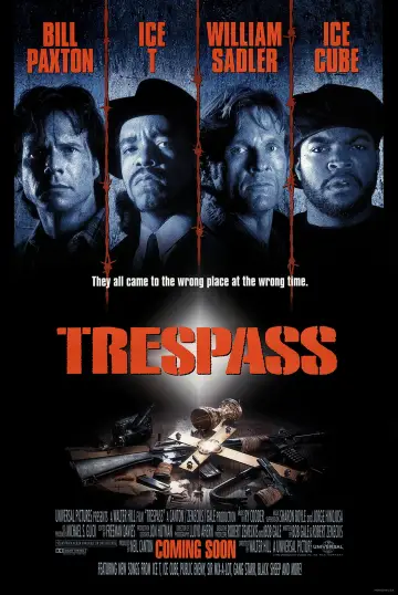 Poster to the movie "Trespass" #895004
