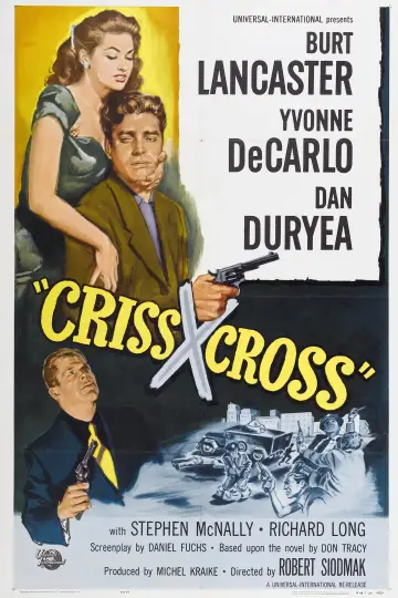 Poster to the movie "Criss Cross" #1098581