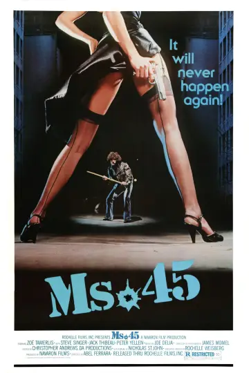 Poster to the movie "Ms .45" #854163