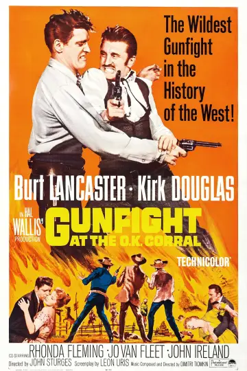 Poster to the movie "Gunfight at the O.K. Corral" #878033