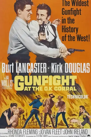 Poster to the movie "Gunfight at the O.K. Corral" #878038