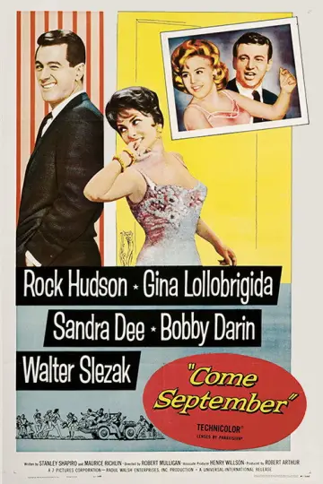 Poster to the movie "Come September" #1089058