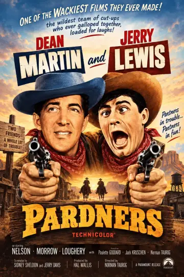 Poster to the movie "Pardners" #1653229