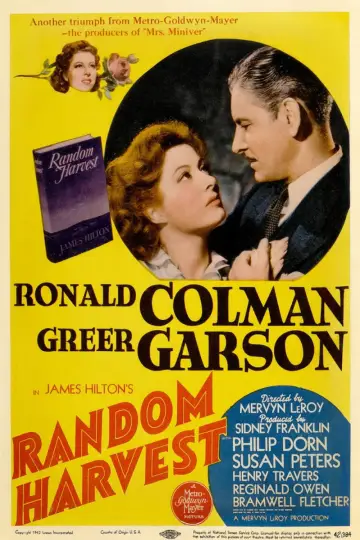 Poster to the movie "Random Harvest" #1127138