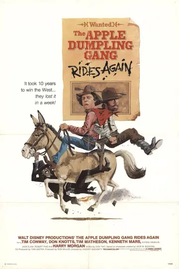 Poster to the movie "The Apple Dumpling Gang Rides Again" #1054170