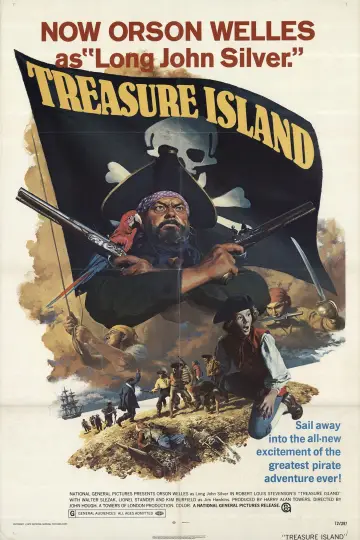 Poster to the movie "Treasure Island" #735497