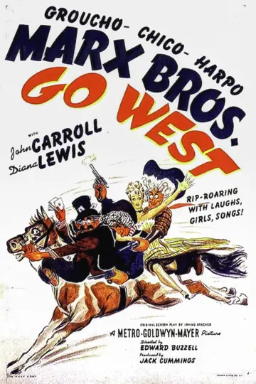 Poster to the movie "Go West" #1111198