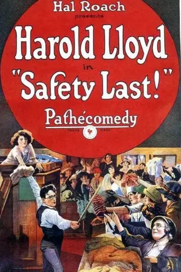 Poster to the movie "Safety Last!" #186624