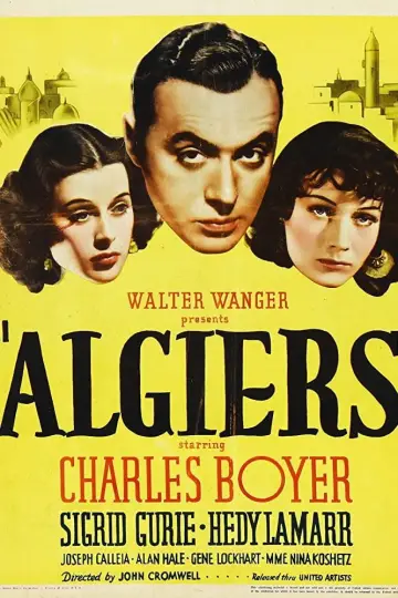 Poster to the movie "Algiers" #720571