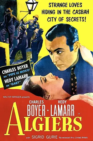 Poster to the movie "Algiers" #720572