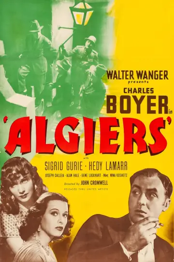 Poster to the movie "Algiers" #720578